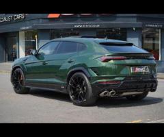 Lamborghini Urus Stunning Urus S Finished In Ad Personam Green With Nero Ade/Arancio Leonis Leather. - 9