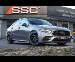 Mercedes-Benz A Class Stunning A Class Saloon A200 AMG Line Auto Finished In Mountain Grey Metallic