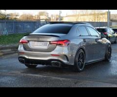 Mercedes-Benz A Class Stunning A Class Saloon A200 AMG Line Auto Finished In Mountain Grey Metallic - 11