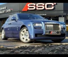 Rolls-Royce Ghost Stunning Ghost Finished In Metropolitan Blue With Dark Brown Leather. Fantastic Sp