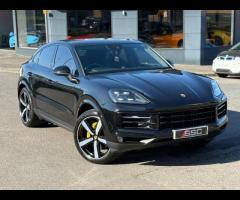 Porsche Cayenne Stunning Facelift Cayenne Coupe Finished In Chromite Black Metallic With Black Leath - 4