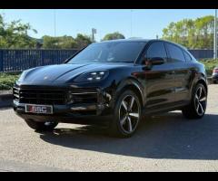 Porsche Cayenne Stunning Facelift Cayenne Coupe Finished In Chromite Black Metallic With Black Leath - 8