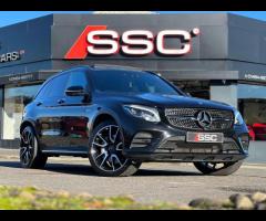Mercedes-Benz GLC Stunning GLC43 AMG V6 AMG Finished In Black Metallic With Black Artico Leather and