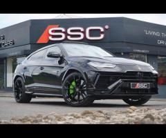Lamborghini Urus Stunning MY25 Urus S Finished In Nero Helene With Nero Ade/Verde Faunus Sportivo Bi