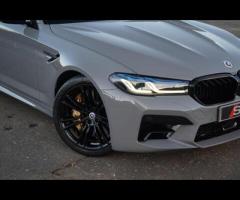 BMW M5 Stunning Facelift M5 Competition Finished In Individual Nardo Grey With Black Full Merino Lea - 33