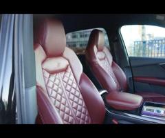 Audi SQ7 Stunning SQ7 V8 Petrol Black Edition Finished In Black Metallic With Crimson Red Diamond Qu - 3