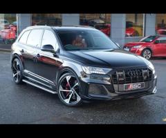 Audi SQ7 Stunning SQ7 V8 Petrol Black Edition Finished In Black Metallic With Crimson Red Diamond Qu - 4