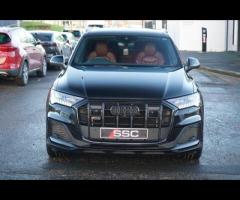 Audi SQ7 Stunning SQ7 V8 Petrol Black Edition Finished In Black Metallic With Crimson Red Diamond Qu - 6