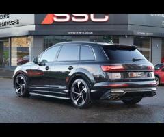 Audi SQ7 Stunning SQ7 V8 Petrol Black Edition Finished In Black Metallic With Crimson Red Diamond Qu - 9