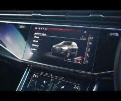 Audi SQ7 Stunning SQ7 V8 Petrol Black Edition Finished In Black Metallic With Crimson Red Diamond Qu - 18