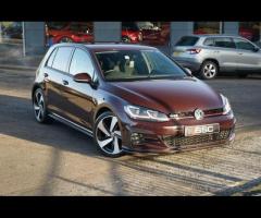 Volkswagen Golf Stunning Gold GTI DSG Finished In Ruby Black Metallic With GTI Specific Jacara Cloth - 4