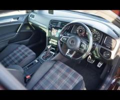 Volkswagen Golf Stunning Gold GTI DSG Finished In Ruby Black Metallic With GTI Specific Jacara Cloth - 15