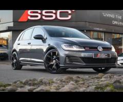 Volkswagen Golf Stunning Gold GTI DSG Finished In Indium Grey Metallic With GTI Specific Jacara Clot