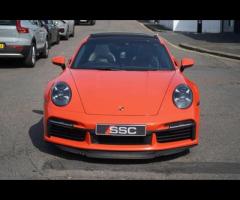 Porsche 911 Stunning 992 911 Turbo S Finished In Rare Lava Orange With Black Quilted Leather Interio - 6