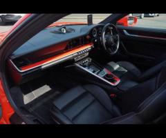 Porsche 911 Stunning 992 911 Turbo S Finished In Rare Lava Orange With Black Quilted Leather Interio - 16