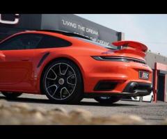 Porsche 911 Stunning 992 911 Turbo S Finished In Rare Lava Orange With Black Quilted Leather Interio - 35