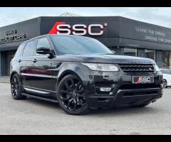 Land Rover Range Rover Sport Stunning Sport HSE Finished In Santorini Black With Black Leather. Fant