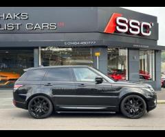 Land Rover Range Rover Sport Stunning Sport HSE Finished In Santorini Black With Black Leather. Fant - 5