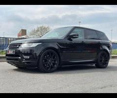 Land Rover Range Rover Sport Stunning Sport HSE Finished In Santorini Black With Black Leather. Fant - 8