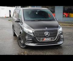 Mercedes-Benz V Class Stunning All New MY24 V Class V300d Premium Extra Long Finished In Obsidian Bl - 4