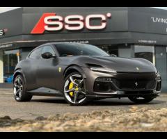 Ferrari Purosangue Stunning and Rarely Specified Ferrari Purosangue V12 Finished In Special Order Gr