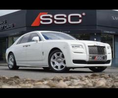 Rolls-Royce Ghost Stunning Ghost Series II Finished In White With Black Leather Interior. Fantastic