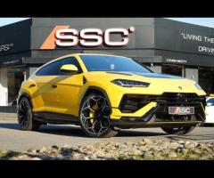Lamborghini Urus Stunning Urus Performante Finished In Giallo Auge With Nero Ade Alcantara Performan