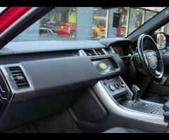 Land Rover Range Rover Sport Stunning Sport HSE Finished In Firenze Red Metallic With Black Perforat - 12
