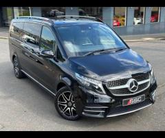 Mercedes-Benz V Class Stunning V300d AMG Line XLWB Finished In Obsidian Black Metallic With Black Na - 4