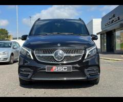 Mercedes-Benz V Class Stunning V300d AMG Line XLWB Finished In Obsidian Black Metallic With Black Na - 7