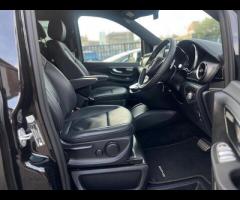 Mercedes-Benz V Class Stunning V300d AMG Line XLWB Finished In Obsidian Black Metallic With Black Na - 12