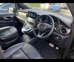 Mercedes-Benz V Class Stunning V300d AMG Line XLWB Finished In Obsidian Black Metallic With Black Na - 13