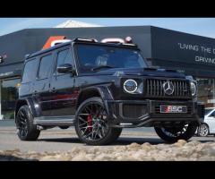 Mercedes-Benz G Class Stunning G63 AMG Finished In Obsidian Black Metallic With Exclusive Platinum W