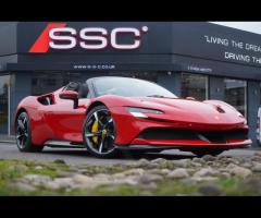 Ferrari SF90 Spider Stunning SF90 Spider Finished In Rosso Corsa With Nero Leather. Fantastic Spec I