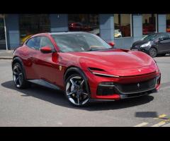 Ferrari Purosangue Stunning Purosangue V12 Finished In Special 4 Layer Rosso Fuoco Paint With Cuoio - 4