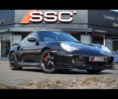 Porsche 911 Stunning 911 996 Turbo PDK Finished In Black Metallic With Black Leather. Fantastic Spec
