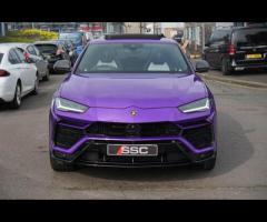 Lamborghini Urus Stunning Urus V8 SUV Finished In Ad Personam Viola Pasifae With Nero Ade and Bianco - 6