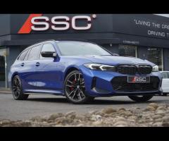 BMW 3 Series Stunning M340d Touring xDrive Finished In Portimao Blue Metallic With Mocha Vernasca Le