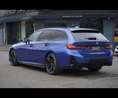 BMW 3 Series Stunning M340d Touring xDrive Finished In Portimao Blue Metallic With Mocha Vernasca Le - 9