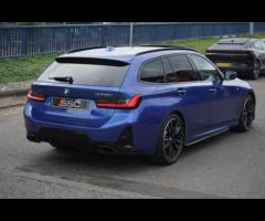 BMW 3 Series Stunning M340d Touring xDrive Finished In Portimao Blue Metallic With Mocha Vernasca Le - 11