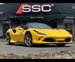 Ferrari F8 Spider Stunning F8 Spider Finished In Giallo With Nero Leather. Fantastic Spec Inc: Two T