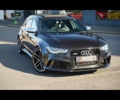 Audi RS6 Avant Stunning RS6 Finished In Phantom Black With Black Honeycomb Quilted Valcona Leather. - 30
