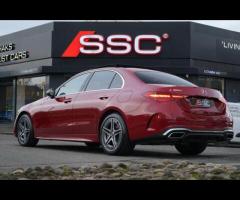 Mercedes-Benz C Class Stunning C300e AMG Line Premium Plus Finished In Red  Metallic With Black Leat - 2