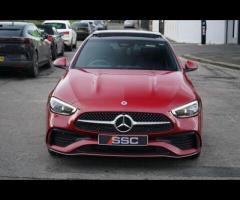 Mercedes-Benz C Class Stunning C300e AMG Line Premium Plus Finished In Red  Metallic With Black Leat - 6
