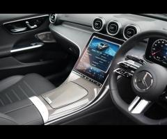 Mercedes-Benz C Class Stunning C300e AMG Line Premium Plus Finished In Red  Metallic With Black Leat - 19