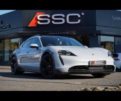Porsche Taycan Stunning Taycan 4S Cross Turismo Finished In Ice Grey Metallic With Black/Crayon Two