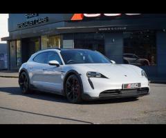 Porsche Taycan Stunning Taycan 4S Cross Turismo Finished In Ice Grey Metallic With Black/Crayon Two - 4