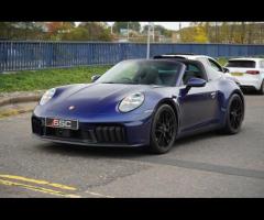 Porsche 911 Stunning 992 Carrera 4 GTS Targa. Finished In Gentian Blue Metallic With Electric and Me - 7