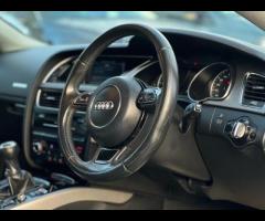 Audi A5 **THIS CAR COMES WITH 6 MONTHS WARRANTY, BREAKDOWN COVER AND RECOVERY**

FULL LEATHER TRIM + - 10