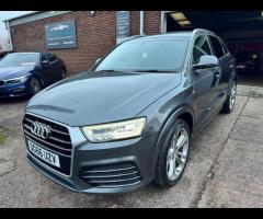 Audi Q3 DAYTONA GREY PEARL EFFECT IN COLOUR WITH BLACK LEATHER INTERIOR, 2 KEYS, RECENT SERVICE - 5 - 4
